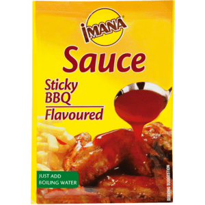 Imana Sticky Barbecue Flavoured Instant Sauce 38g - myhoodmarket