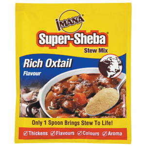 Imana Super-Sheba Rich Oxtail Flavoured Stew Mix 55g - myhoodmarket