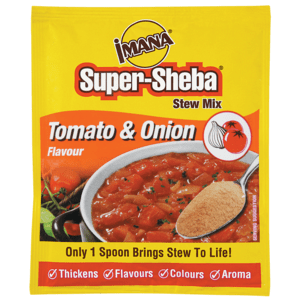 Imana Super-Sheba Tomato & Onion Flavoured Stew Mix 55g - myhoodmarket