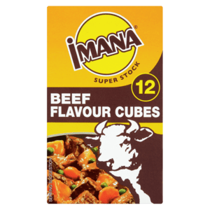 Imana Super Stock Beef Flavoured Cubes 12 Pack - myhoodmarket