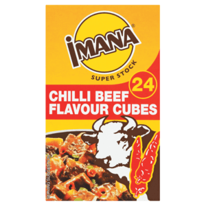 Imana Super Stock Chilli Beef Flavoured Cubes 24 Pack - myhoodmarket
