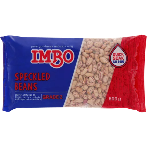 Imbo Red Speckled Beans 500g