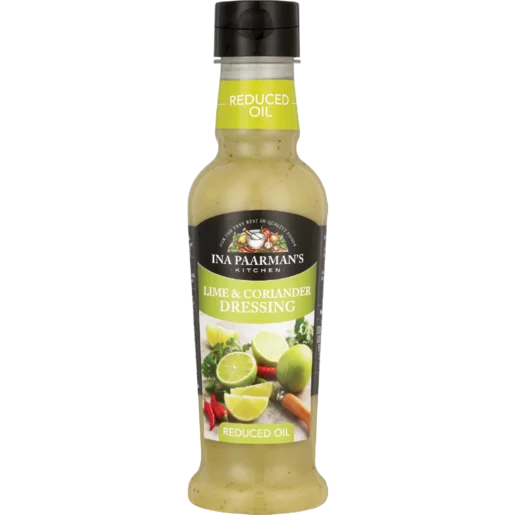 Ina Paarman's Reduced Oil Lime & Coriander Salad Dressing 300ml