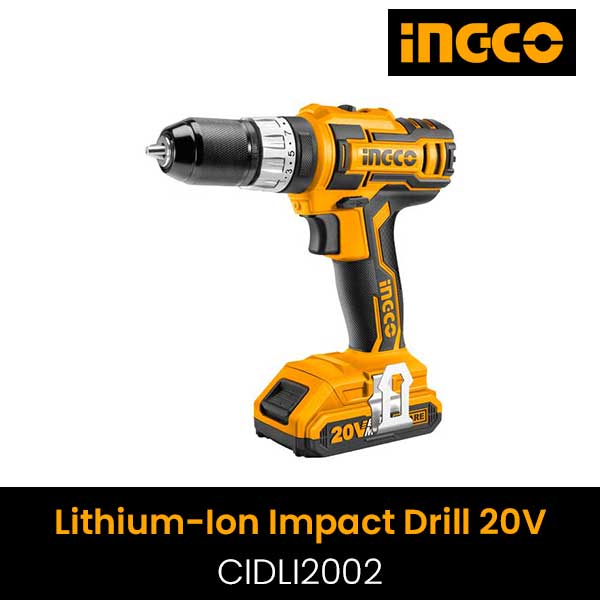 INGCO - CIDLI2002 Lithium-Ion Impact Drill