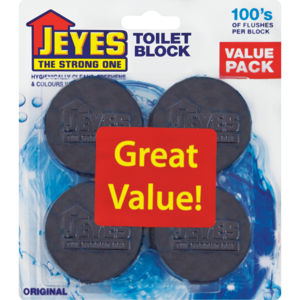 Jeyes Fluid Toilet Block Value Pack 4 x 45g