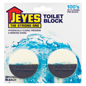 Jeyes Original Bleach Toilet Block 2 x 50g