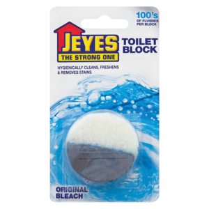 Jeyes Original Bleach Toilet Block 50g
