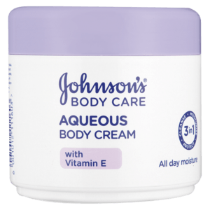 Johnson's Body Care Aqueous Body Cream Tub 350ml - myhoodmarket