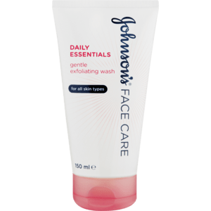 Johnson's Face Care Daily Essentials Gentle Exfoliating Face Wash 150ml - myhoodmarket