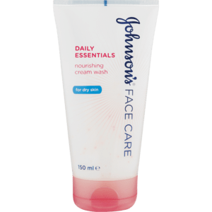 Johnson's Face Care Daily Essentials Nourishing Cream Face Wash 150m - myhoodmarket