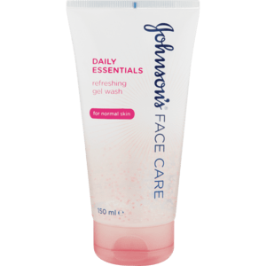 Johnson's Face Care Daily Essentials Refreshing Gel Face Wash 150ml - myhoodmarket