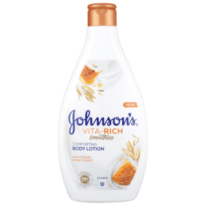 Johnson's Vita-Rich Honey & Oats Body Lotion 400ml - myhoodmarket