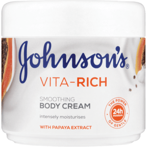Johnson's Vita-Rich Papaya Body Cream 350ml - myhoodmarket