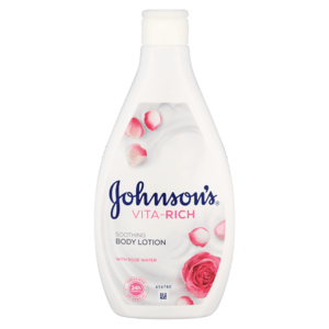 Johnson's Vita-Rich Rose Water Body Lotion 400ml - myhoodmarket