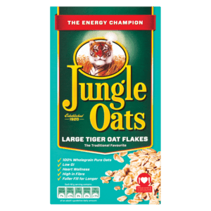 Jungle Oats Large Tiger Oat Flakes Porridge 1kg - myhoodmarket