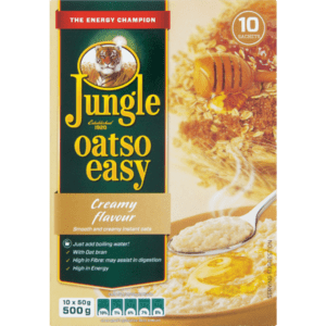 Jungle Oatso Easy Creamy Flavoured Instant Oats 500g - myhoodmarket