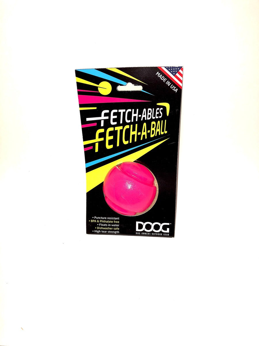 Doog USA FFB01 Pink Fetchabel Ball