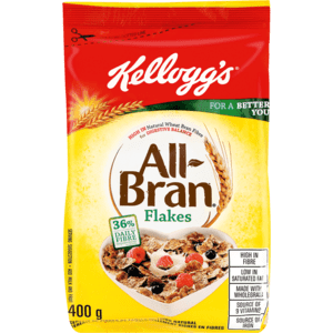 Kellogg's All-Bran Flakes Cereal 400g - myhoodmarket