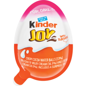 Kinder Joy Egg Chocolate For Girls 20g