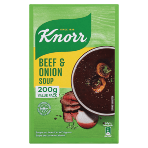 Knorr Beef & Onion Instant Soup Packet 200g - myhoodmarket