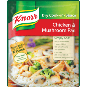 Knorr Chicken & Mushroom Cook-In-Sauce 48g - myhoodmarket