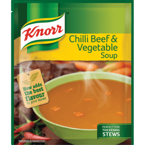 Knorr Chilli Beef & Vegetable Soup Packet 50g - myhoodmarket
