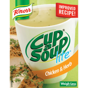 Knorr Cup-A-Soup Lite Chicken & Herb Soup 4 Pack - myhoodmarket