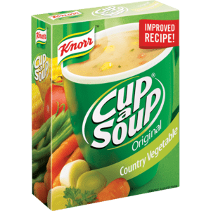 Knorr Cup-A-Soup Original Country Vegetable 4 Pack - myhoodmarket
