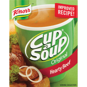 Knorr Cup-A-Soup Original Hearty Beef 4 Pack - myhoodmarket