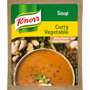 Knorr Curry & Vegetable Soup Packet 50g - myhoodmarket