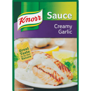 Knorr Instant Creamy Garlic Sauce Pack 38g - myhoodmarket