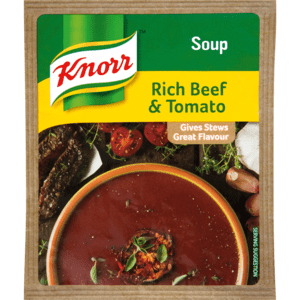Knorr Rich Beef & Tomato Soup Packet 50g - myhoodmarket