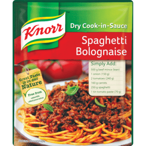 Knorr Spaghetti Bolognaise Cook-In-Sauce 48g - myhoodmarket