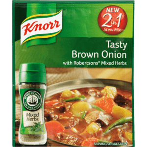 Knorr Tasty Brown Onion Soup Packet 50g - myhoodmarket
