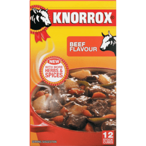 Knorrox Beef Flavour Stock Cubes 12 Pack - myhoodmarket