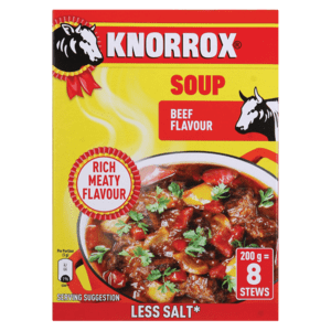Knorrox Beef Flavoured Instant Soup 200g - myhoodmarket