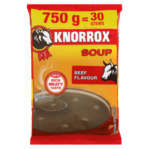 Knorrox Beef Flavoured Instant Soup Bag 750g - myhoodmarket
