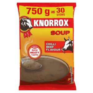 Knorrox Chilli Beef Flavoured Soup 750g - myhoodmarket