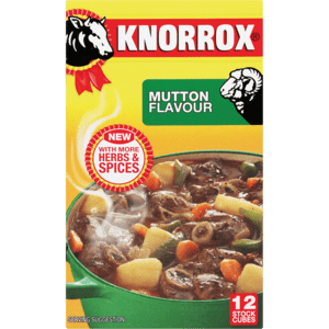 Knorrox Mutton Flavoured Stock Cubes 12 Pack - myhoodmarket