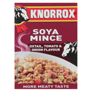 Knorrox Oxtail, Tomato & Onion Flavoured Soya Mince 200g - myhoodmarket