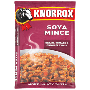 Knorrox Oxtail, Tomato & Onion Flavoured Soya Mince 400g - myhoodmarket