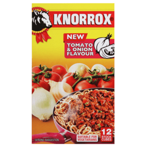 Knorrox Tomato & Onion Flavoured Stock Cubes 12 Pack - myhoodmarket