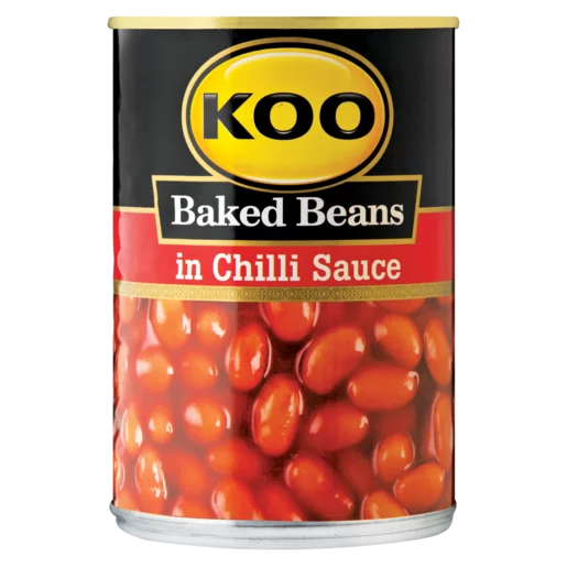 Koo Baked Beans In Chilli Sauce Can 420g