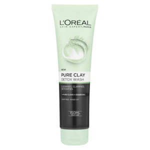 L'Oreal New Pure Clay Detox Face Wash 150ml - myhoodmarket
