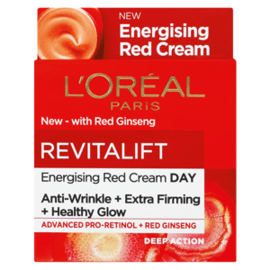 L'Oreal Revitalift Energising Red Day Cream 50ml - myhoodmarket