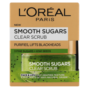 L'Oreal Smooth Sugars Clear Scrub 50ml - myhoodmarket