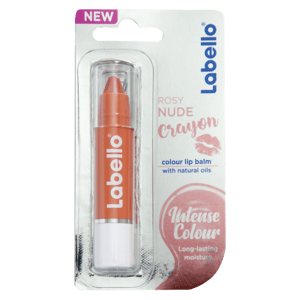 Labello Rosy Nude Crayon Lip Balm 3g - myhoodmarket