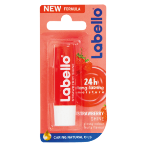 Labello Strawberry Shine Lip Balm 4.8g - myhoodmarket