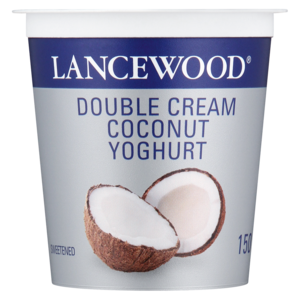 Lancewood Double Cream Coconut Flavoured Yoghurt 150g