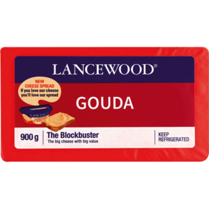 Lancewood Gouda Cheese Pack 900g